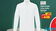 KIĞILI ERKEK UZUN KOLLU GÖMLEK M-L-XL fiyat ve kampanya bilgisi